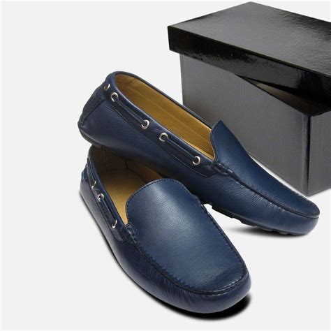 leather driving shoes for men